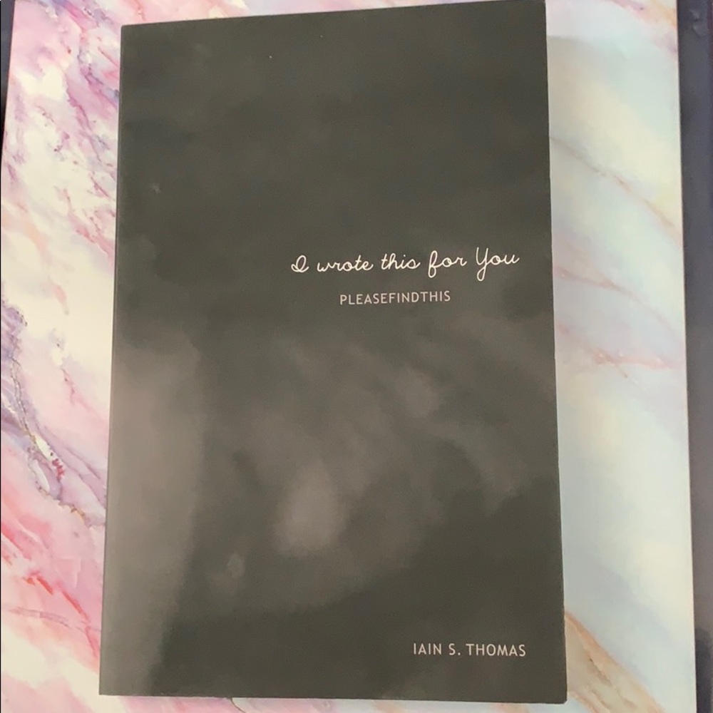 i wrote this for you by Iain s. Thomas